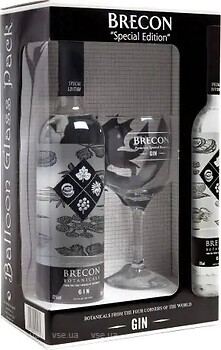 Фото Brecon Special Edition 0.7 л в подарунковій упаковці + склянка