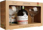 Фото Maredsous Distillery Invictus 0.5 л в подарунковій упаковці + 2 склянки