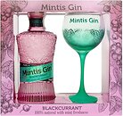 Фото Mintis Blackcurrant 0.7 л в подарунковій упаковці + келих