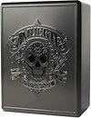 Фото Amuerte Coca Leaf Gin Black Edition 0.7 л в подарочной упаковке + 2 стакана