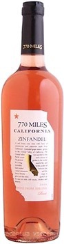Фото 770 Miles Zinfandel Rose рожеве напівсухе 0.75 л