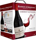 Фото Baron d'Arignac Cabernet Sauvignon червоне сухе 5 л