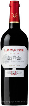 Фото Barton & Guestier Bordeaux Rouge Passeport червоне сухе 0.75 л