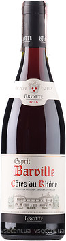 Фото Brotte Cotes du Rhone Esprit Barville Rouge червоне сухе 0.75 л