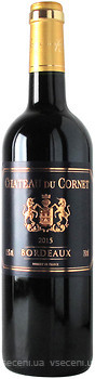 Фото Chateau du Cornet Bordeaux Rouge AOC красное сухое 0.75 л