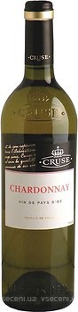 Фото Cruse Chardonnay біле сухе 0.75 л