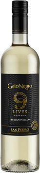 Фото Gato Negro 9 Lives Reserve Sauvignon Blanc біле сухе 0.75 л