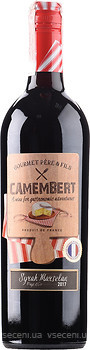 Фото Gourmet Pere & Fils Syrah Marselan Camembert червоне напівсухе 0.75 л