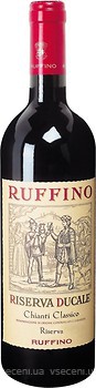 Фото Ruffino Riserva Ducale Chianti Classico Riserva червоне сухе 0.75 л