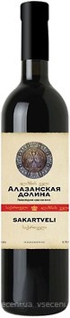 Фото Sakartveli Алазанська долина червоне напівсолодке 0.75 л