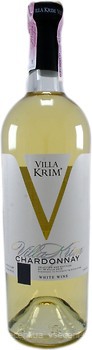 Фото Villa Krim Chardonnay біле сухе 0.75 л