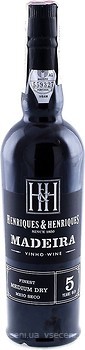 Фото Henriques & Henriques Finest Medium Dry 5 Years Old біле напівсухе 0.5 л
