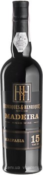 Фото Henriques & Henriques Malvasia 15 Years Old белое сладкое 0.5 л