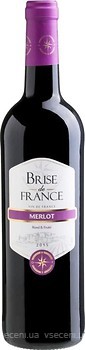 Фото Brise de France Merlot красное сухое 0.75 л