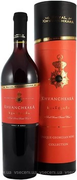 Фото Royal Khvanchkara Khvanchkara червоне напівсолодке 0.75 л в упаковці