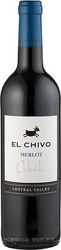 Фото El Chivo Merlot червоне сухе 0.75 л