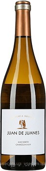 Фото Anecoop Juan De Juanes Macabeo-Chardonnay біле сухе 0.75 л