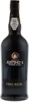 Фото Justino's Madeira Fine Rich 3 YO белое десертное 0.75 л