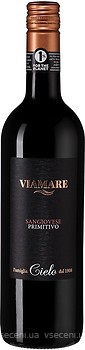 Фото Cielo e Terra Viamare Sangiovese Primitivo красное полусухое 0.75 л