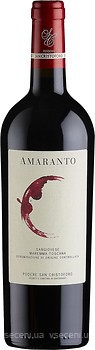 Фото Podere San Cristoforo Amaranto 2017 червоне сухе 0.75 л