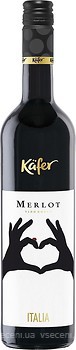 Фото Peter Mertes Kafer Merlot Italy червоне сухе 0.75 л