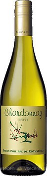 Фото Baron Philippe de Rothschild Chardonnay біле сухе 0.75 л