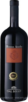 Фото Dal Bello Rosso Asolo червоне сухе 1.5 л