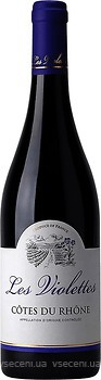 Фото Les Grands Chais de France Cotes Du Rhone Les Violettes Rouge червоне сухе 0.75 л