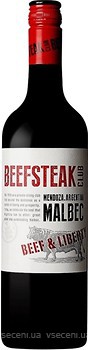 Фото Beefsteak Club Beef & Liberty Malbec червоне сухе 2.25 л
