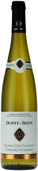 Фото Dopff & Irion Gewurztraminer Grand Cru Goldert 2015 біле напівсолодке 0.75 л