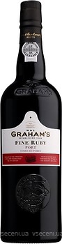 Фото Graham's Fine Ruby Port красный сладкий 0.75 л