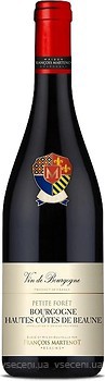 Фото Francois Martenot Petite Foret Bourgogne Hautes Cotes De Beaune 2018 червоне сухе 0.75 л