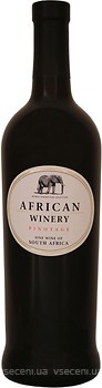 Фото African Winery Pinotage червоне сухе 0.75 л