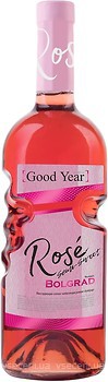Фото Bolgrad Good Year Rose рожеве напівсолодке 0.75 л