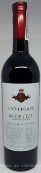 Фото Cotnar Hills Merlot червоне напівсолодке 0.75 л