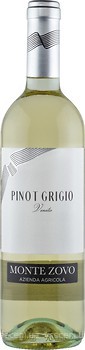 Фото Monte Zovo Pinot Grigio Veneto біле сухе 0.75 л