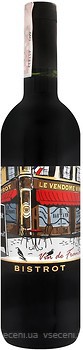 Фото Les Grands Chais de France Bistrot Merlot Cabernet червоне сухе 0.75 л