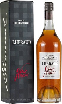 Фото Lheraud Pineau des Charentes Vieux біле напівсолодке 0.75 л в упаковці