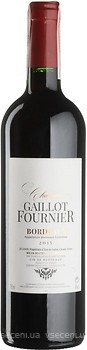 Фото Chateau Gaillot-Fournier Bordeaux 2015 червоне сухе 0.75 л