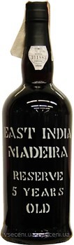 Фото Justino's Madeira East India Madeira Reserve 5 YO біле сухе 0.75 л