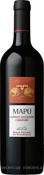 Фото Baron Philippe de Rothschild Mapu Cabernet Sauvignon/Carmenere червоне сухе 0.75 л