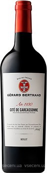 Фото Gerard Bertrand Heritage An 1130 Cite De Carcassonne Rouge червоне сухе 0.75 л