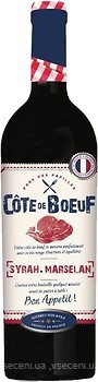 Фото Gourmet Pere & Fils Cote de Boeuf Syrah-Marselan червоне сухе 0.75 л