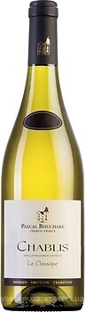 Фото Pascal Bouchard Chablis Le Classique біле сухе 0.75 л
