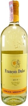 Фото Francois Dulac Blanc Medium біле напівсолодке 1 л