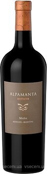 Фото Alpamanta Estate Merlot 2010 червоне сухе 0.75 л