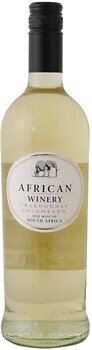 Фото African Winery Chardonnay Colombard біле сухе 0.75 л