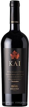Фото Errazuriz Kai Carmenere 2015 червоне сухе 0.75 л