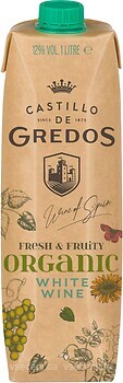 Фото Castillo de Gredos Organic White біле сухе 1 л