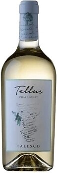 Фото Falesco Tellus Chardonnay біле сухе 0.75 л